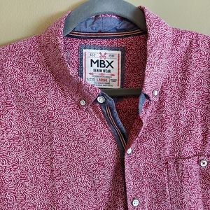 MBX Button Down Short Sleeve
